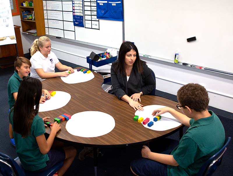 Mrs Matuszak and students