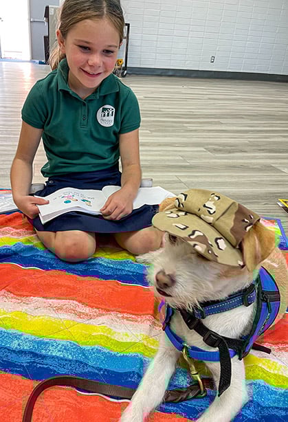 The Prentice School Read Dog Program