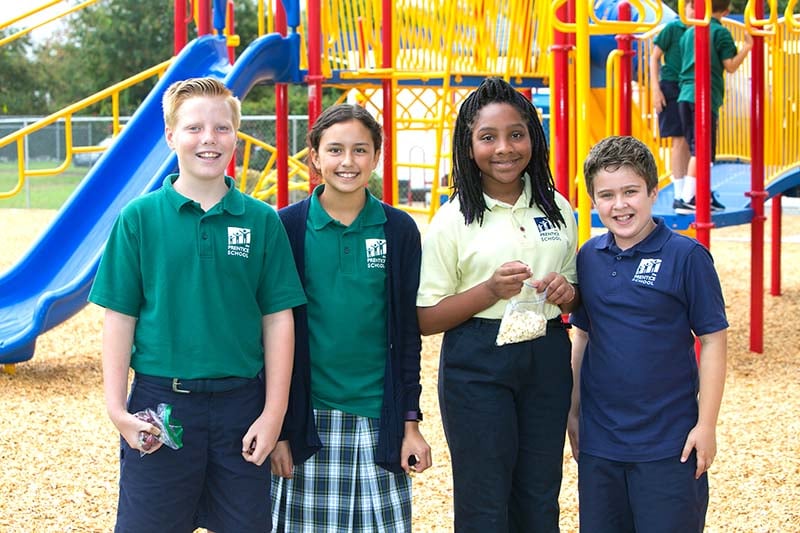 Prentice students in After School Care